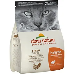 Almo Nature Holistic Maintenance sausas maistas suaugusiems katėms su kalakutiena, 2 kg
