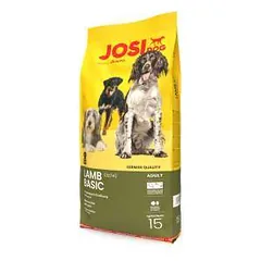 Josera P JosiDog Lamb Basic, sausas maistas šunims 15 kg parduotuvėje petreon.lt
