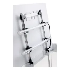 Opti Set 130 akvariumas stačiakampis, baltas, 61x41x56 cm, 130 l — 5 nuotrauka