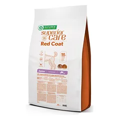 Nature's Protection Superior Care jaunų, mažų veislių raudonkailių šunų sausas begrūdis pašaras su lašiša, 1,5 kg — 2 nuotrauka