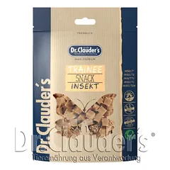 DR. CLAUDER’S TRAINEE SNACK vabzdžių miltų skanėstai šunims ir katėms 80g