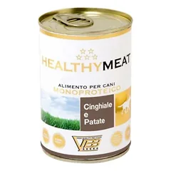 Healthymeat Cinghiale e Patate ( su šerniena ir bulvėmis) paštetas šunims 400g.