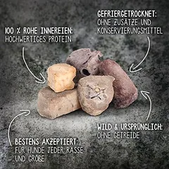 Wolf of Wilderness RAW Snacks (liofilizuoti) skanėstai šunims, ekonominė pakuotė, 50 - 79 g — 2 nuotrauka