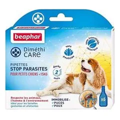 BEAPHAR - DIMETHICARE STOP PARASITE DOGS S (15 KG) - BEAPHAR