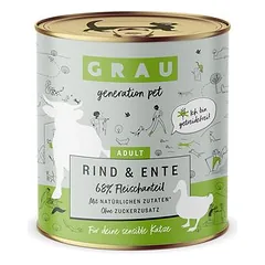 GRAU Adult be grūdų drėgnas maistas katėms 6 x 800 g — 5 nuotrauka