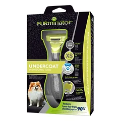 FURminator deShedding šukos ilgaplaukiams šunims XS