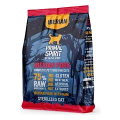 PRIMAL IBERIAN Pork pašaras katėm su kiauliena 1kg