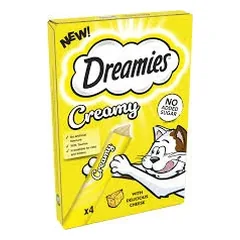 DREAMIES Kreminis sūris 4x10g