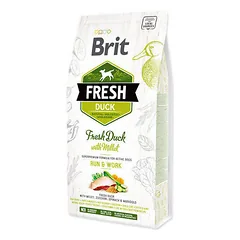 Brit Fresh Duck with Millet Active Run&Work 2,5 kg — 1 nuotrauka