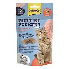 GimCat Nutri Pockets with Fish and Salmon 60 g