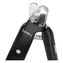 kooa 2-in-1 Krallenschere und -Schleifer mit LED