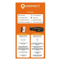 Weenect XT Black GPS sekiklis dideliems šunims (be antkaklio) — 5 nuotrauka
