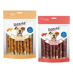 Dokas mišrus rinkinys, kramtomosios lazdelės, skanėstai šunims 12 x 200 g, 125 - 249 g — 2 nuotrauka
