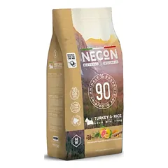 Necon Natural Wellness Adult Dog Mini Sausas pašaras mažų veislių šunims su kalakutiena ir ryžiais