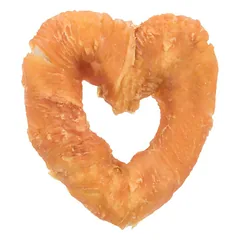 TRIXIE Denta Fun Chicken Heart, bulk, 12 cm, 70 g (pak.50) !MIN.UŽS-10
