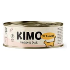 Kimo Cat Chicken & Duck 70 g parduotuvėje petreon.lt