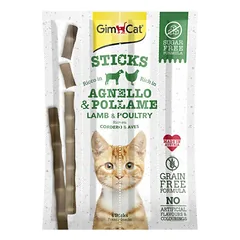 GimCat Sticks with Lamb & Poultry 4x5 g