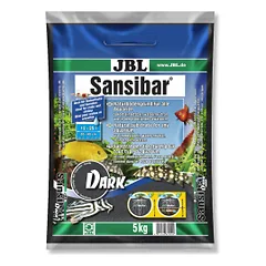 JBL gruntas Sansibar Black 5 kg (0,2-0,6 mm), juodas