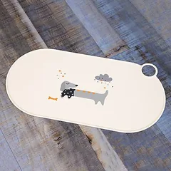 TIAKI silikoninis kilimėlis po dubenėliu Aston Dachshund, L 50 x B 25 cm — 2 nuotrauka