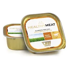 Healthymeat paštetas šunims su arkliena ir bulvėmis 12x150g