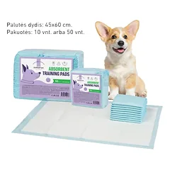 Expertus palutės šunims 60×90 cm 10 vnt — 2 nuotrauka