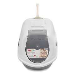 Comfy Easy Cat smėlinis, pilkas tualetas katėms — 1 nuotrauka