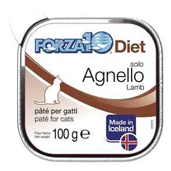 Forza 10 Intestinal Solo Diet Lamb drėgnas maistas alergiškoms katėms, 100 g nuotrauka
