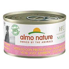 Almo Nature HFC Natural Jautiena su šunimis konservai suaugusiems šunims, 95 g