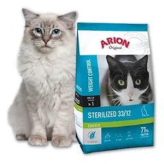 ARION Original Sterilized 33/12 Chicken 7,5kg