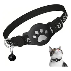 IntiMeg Reflektierendes Katzenhalsband mit Glöckchen