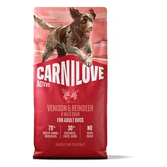 Carnilove Active Adult mit Hirsch, Rentier & Wildschwein