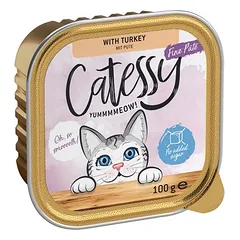 Catessy Feine Pastete lėkštelės, mišrus rinkinys, drėgnas maistas katėms — 2 nuotrauka