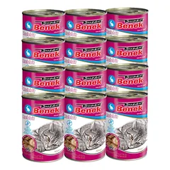 Super Benek CAT be grūdų gabaliukai su triušiena padaže 12x415 g