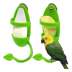 MCBOSON 2-teiliges Vogelfutterhaus