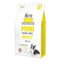 Brit Care Mini Adult Lamb sausas pašaras mažų veislių šunims su ėriena 2 kg