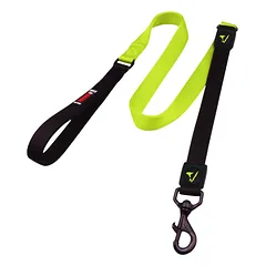 Šunų nailoninis amorizuojantis pavadėlis Bungee, amortizuojantis, 120 cm, L, žalias — 4 nuotrauka