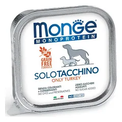 Monge Monoprotein konservai su kalakutiena šunims