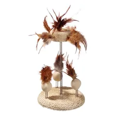 Karlie Katzenspielzeug Nava Sisal und Luffa