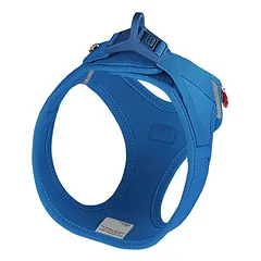 Curli Vest Clasp Air-Mesh petnešos šunims, mėlynos, Labai mažiems < 4 kg — 2 nuotrauka
