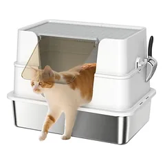 PawHut Katzenklo