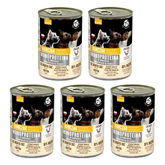 PetRepublic vištienos monoproteinų ėdalas šunims, gabalėliai padaže 5x400g