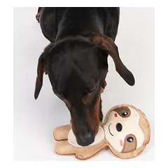 TIAKI žaislas šunims Squeaky Sloth, L 17 x B 10 x H 4 cm — 4 nuotrauka