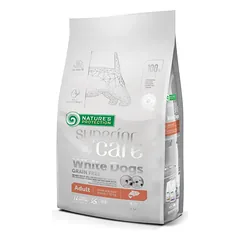Suaugusių mažų ir labai mažų veislių baltakailių šunų sausas pašaras su lašiša, 1,5 kg — 2 nuotrauka