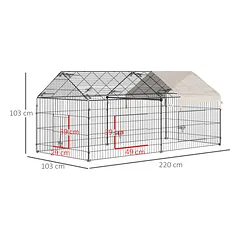 Aptvaras 220 × 103 × 103 cm — 3 nuotrauka