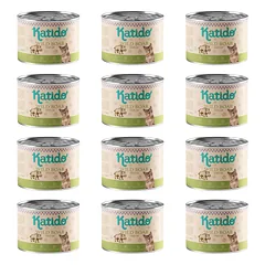 KATIDO su šerniena 12 × 200 g – drėgnas ėdalas katėms