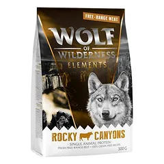Wolf of Wilderness sausas ir drėgnas maistas šunims su laisvai auginta mėsa, < 1,4 kg — 2 nuotrauka