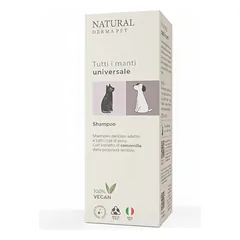 Natural Derma Pet universalus šampūnas šunims ir katėms visų tipų kailiui, 200 ml — 5 nuotrauka