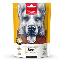 Wanpy skanėstas šunims, vytintos jautienos juostelės, 100 g