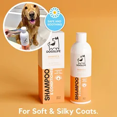 DOGSLIFE 2in1 šampūnas ir kondicionerius šunims, 237 ml — 5 nuotrauka