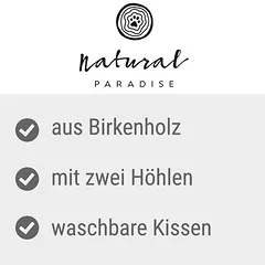 Natural Paradise draskyklė katėms Silene — 5 nuotrauka